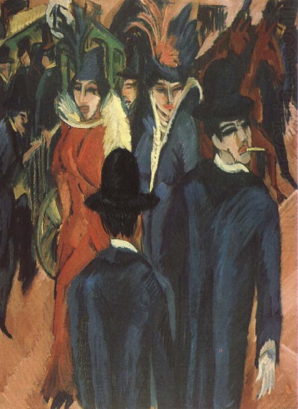 Gatuscen from Berlin, Ernst Ludwig Kirchner